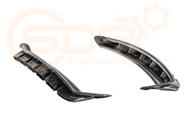 2015-20 FORD MUSTANG | CARBON FIBER FRONT SIDE FENDER VENT COVER